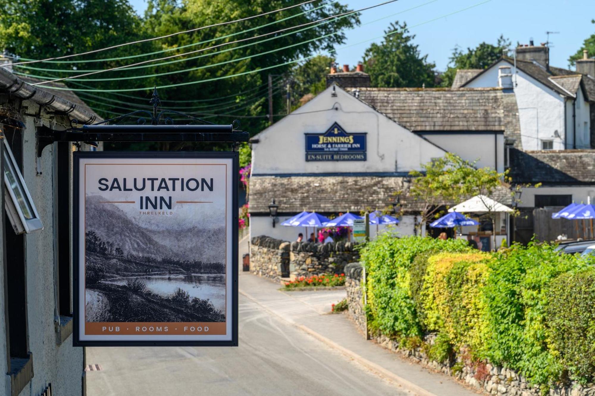 The Horse And Farrier Inn And The Salutation Inn Threlkeld Keswick Екстериор снимка